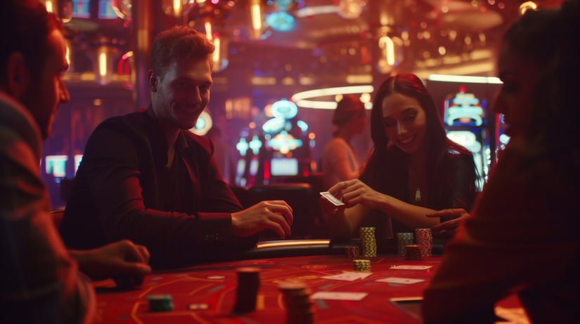 Sports and casino-style entertainment overview on 555r homepage